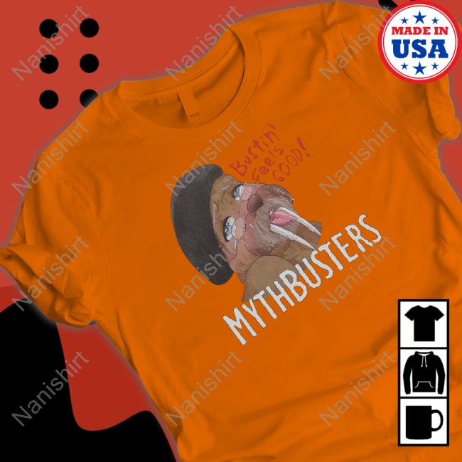 Mythbusters Walrus Bustin Feels Good T Shirt