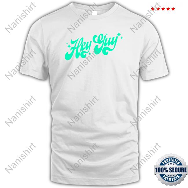 Official Drew Gooden Merch Hey Guy Purple Sweatshirt