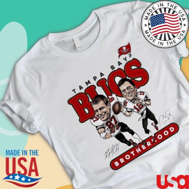 Rob Gronkowski & Tom Brady Tampa Bay Buccaneers Shirts Rob Gronkowski & Tom Brady Tampa Bay Buccaneers Classic Shirt
