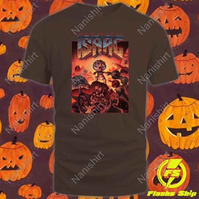 The Binding Of Isaac Shirt Unboxing Of Isaac Official The Binding Of Isaac Shirt 2022 Black