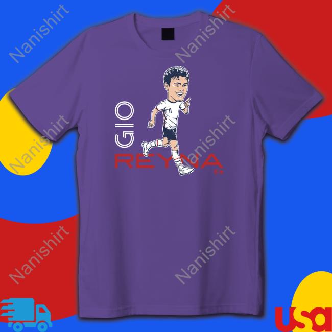Breakingt Gio Reyna Caricature Shirt Gio Reyna Caricature Shirt Breakingt