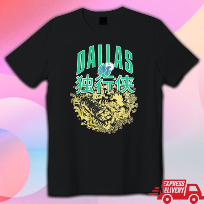 Dallas Mavericks Mitchell And Ness Chinese New Year Tiger Sweatshirt