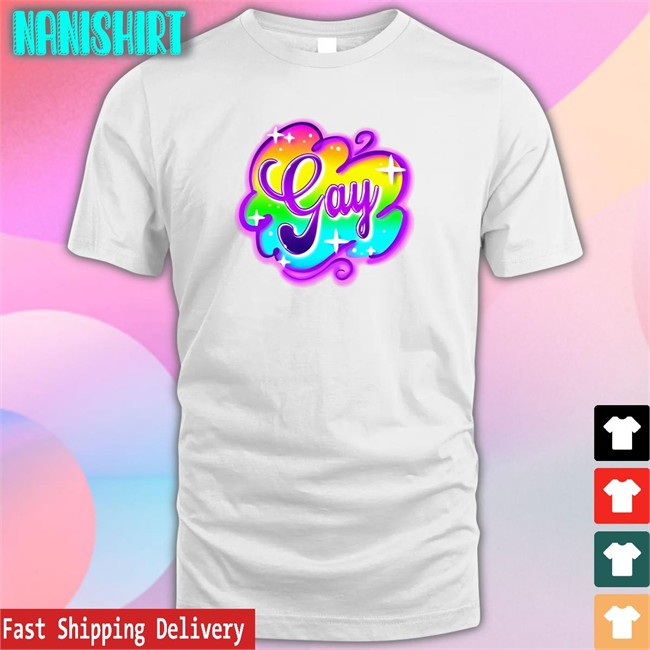 Gay Long Sleeve Tee Heart Attack Man Gay Rainbow T-Shirt