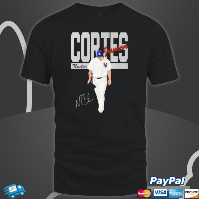 Nestor Cortes Jr New York Yankees Signature Crewneck Sweatshirt