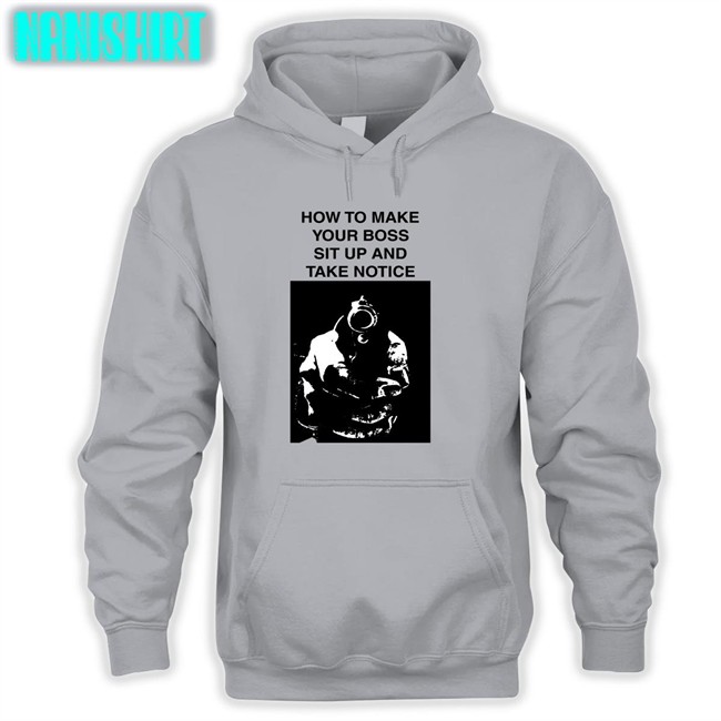 How To Make Your Boss Sit Up And Take Notice Crewneck Heart Attack Man How To Make Your Boss Sit Up And Take Notice Tank Top Heartattackmane
