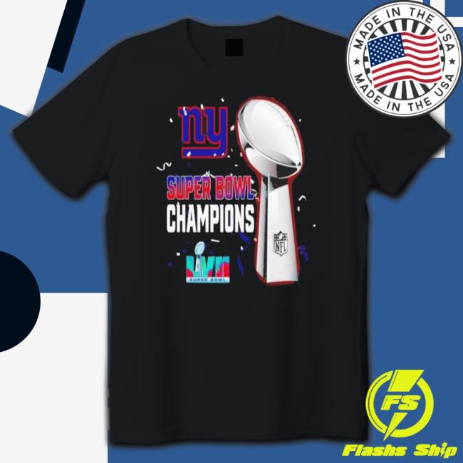 New York Giants Super Bowl Lvii 2023 Champions Hooded Sweatshirt