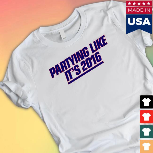 Partying Like It’S 2016 Buffalo Bills Long Sleeve Shirt