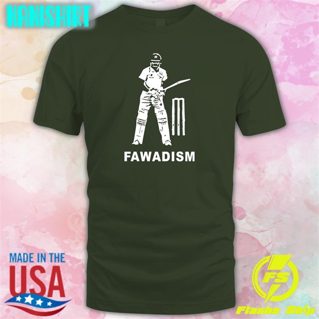 Fawadism Fawad Alam T-Shirt Dennistan V India DennisCricket