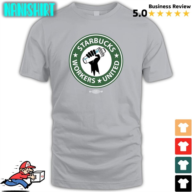 Starbucks Workers United Merch SBWU Starbucks Workers United Zip Up Hooded Billy Bragg Starbucks Workers United Shirt Billy Bragg