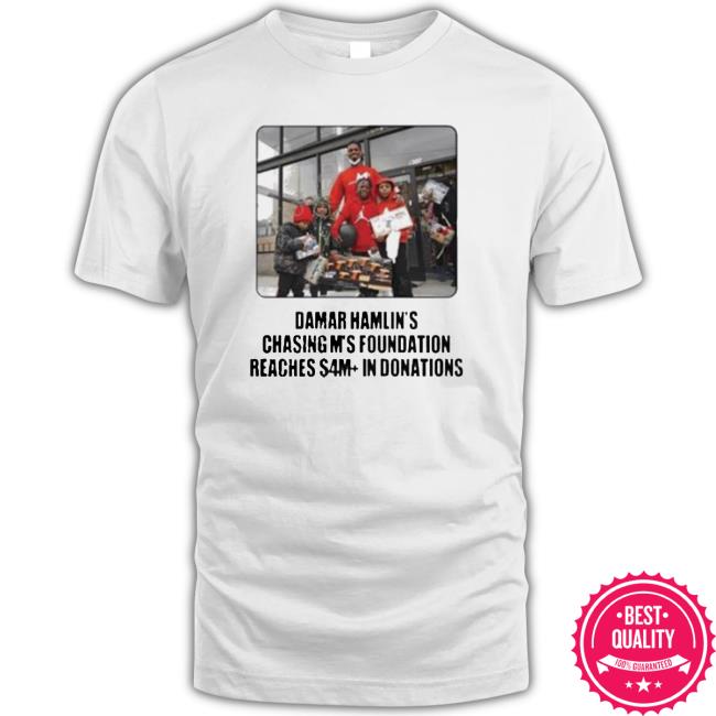 Official Robert Griffin Iii Damar Hamlin’S Chasing M’S Foundation Reaches $4M+ In Donations Sweatshirts