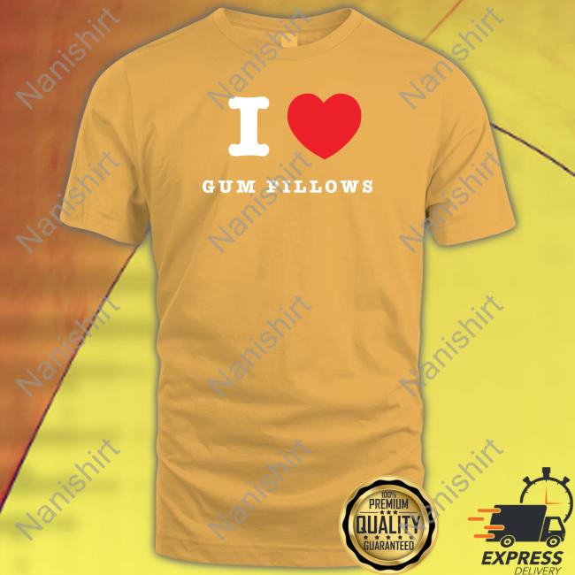Andy 222 Merch I Heart Gum Pillows Shirt Freezertarps222 I Heart Gum Pillows Sweatshirt