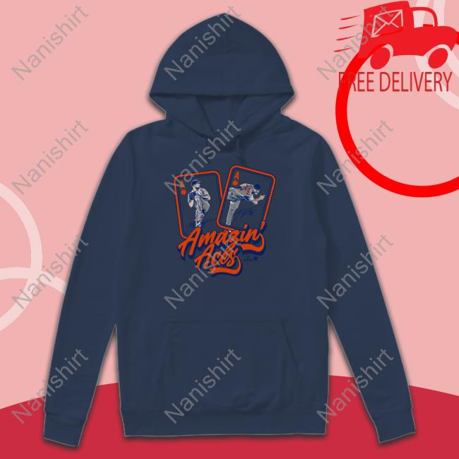 Amazin' Aces T Shirt Max Scherzer & Justin Verlander Amazin' Aces Shirt Breakingt