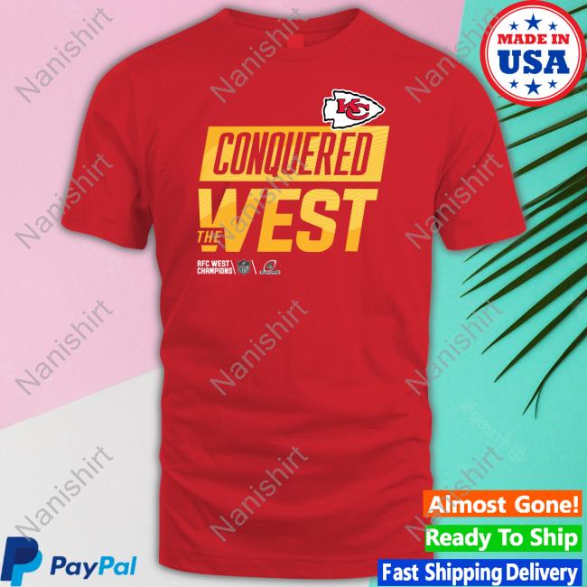 Kansas City Chiefs Conquered The West AFC West Division Champions Shirt