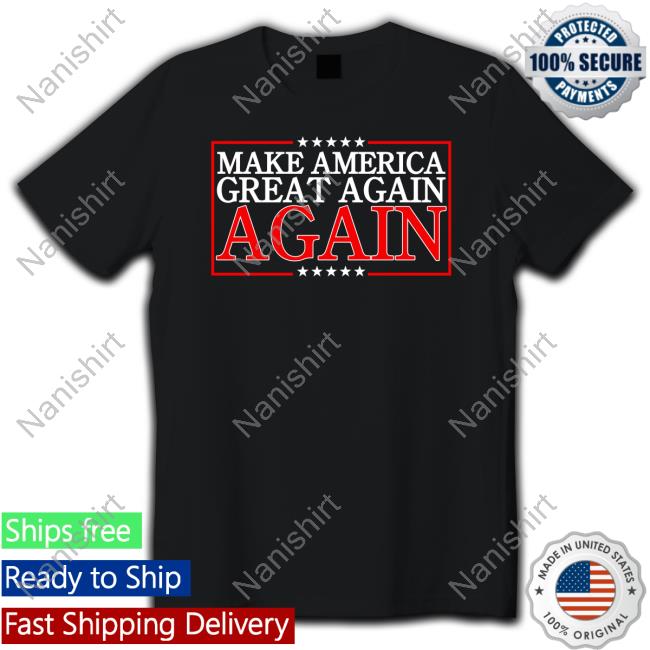 Donald Trump Jr. Make America Great Again Again Long Sleeve