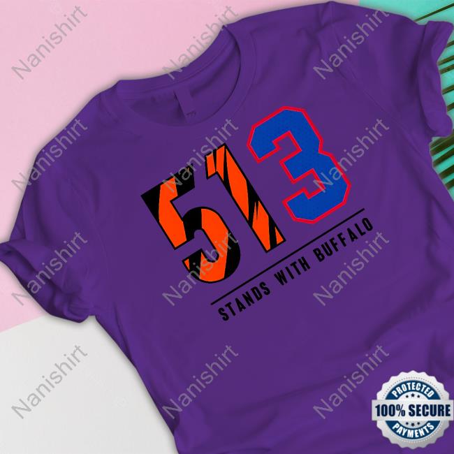 513 Stands With Buffalo Damar Hamlin Shirt 513 Stands With Buffalo Shirt