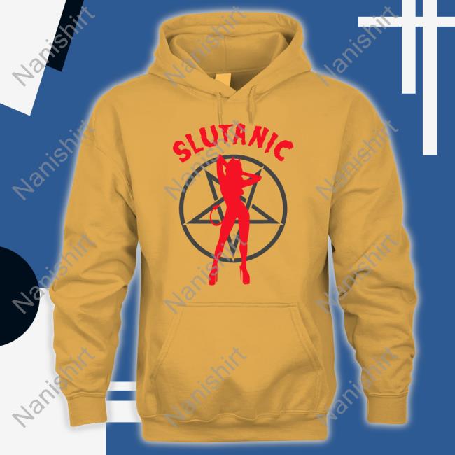 Shirts That Go Hard Slutanic Devil Doll With Satanic Pentagram Long Sleeve Shirts That Go Hard Slutanic Devil Doll With Satanic Pentagram Sweatshirts
