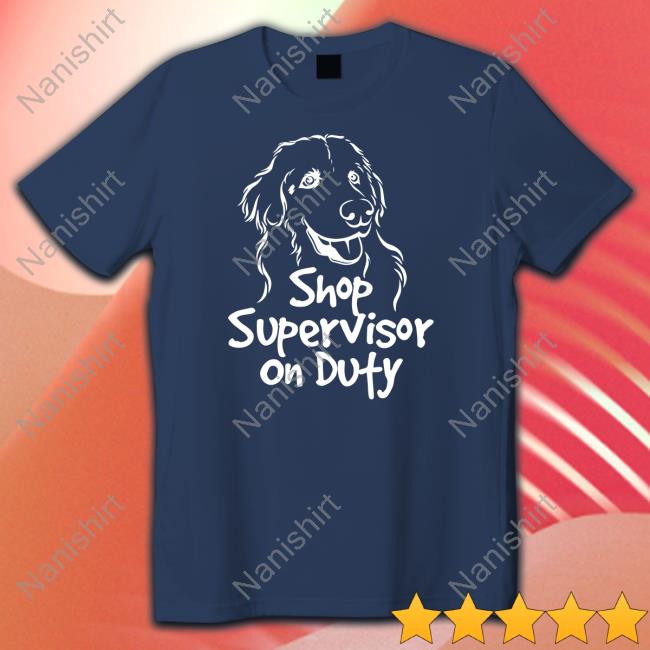 Shop Supervisor On Duty Hoodie