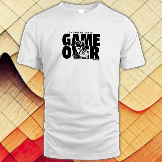 Chandler Jones Game Over Long Sleeve Tee Chandler Jones Game Over Hooded Sweatshirt