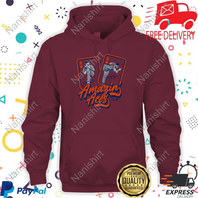 Amazin' Aces T Shirt Official Max Scherzer & Justin Verlander Amazin' Aces Shirt