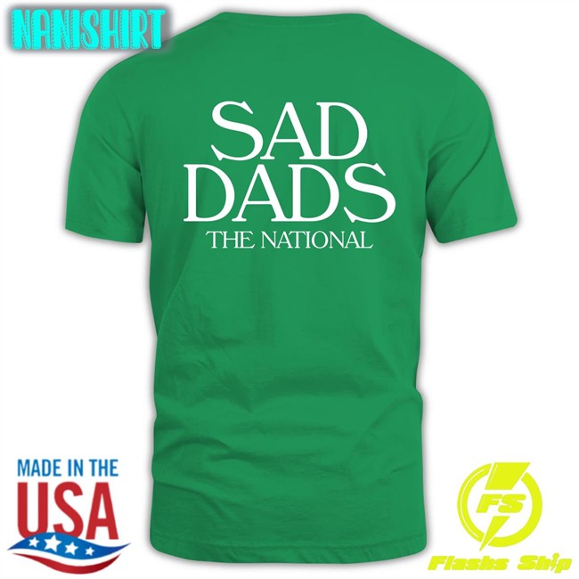 Black Sad Dads The National Hoodie The National Bands Sad Dads The National Tee The National