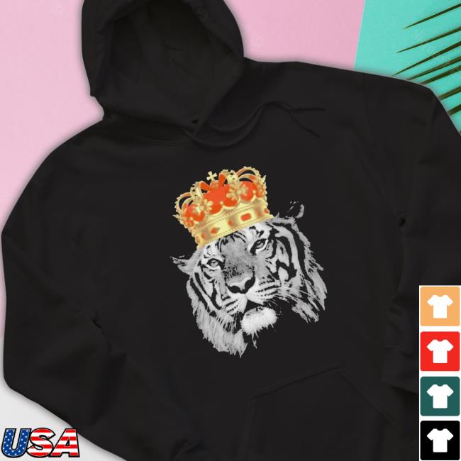Official Cincinnati Bengals The King Of The North Tiger Long Sleeve Shirt