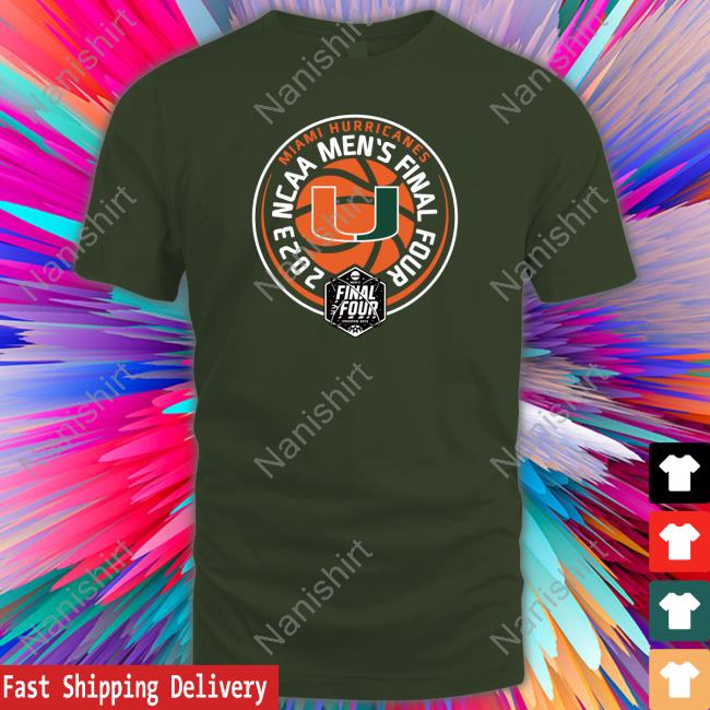 Official Miami Hurricanes 2023 Ncaa Men Final Four Long Sleeve T Shirt