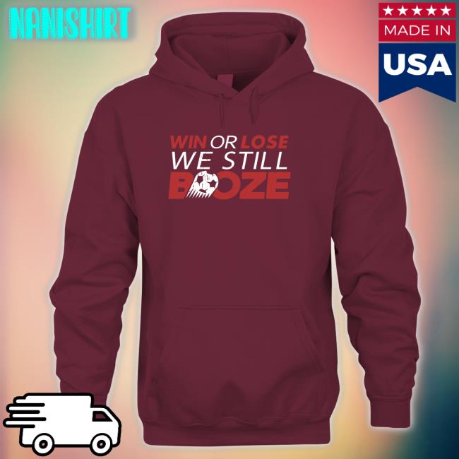 Barstool Sports Win Or Lose We Still Boze Long Sleeve Shirt Navy Win Or Lose We Still Boze Shirt Barstool Sports