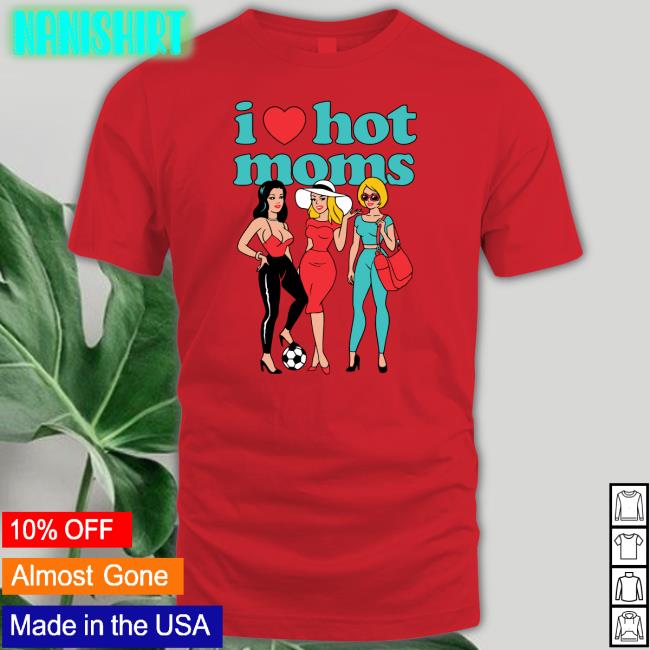 Danny Duncan Merch I Heart Hot Moms Group Sand Hooded Sweatshirt Dannyduncan69