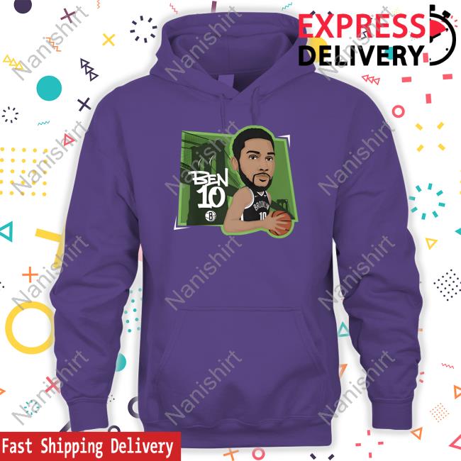 Nbacentral Ben 10 Hoodie Ben Simmons Brooklyn Nbacentral Ben 10 Shirt