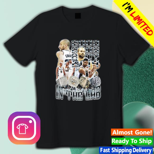 lakers in the lab the Legends Tee - Spurs Big 3 Hooded Sweatshirt