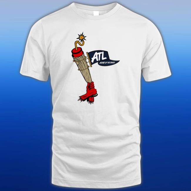 Premium Braves Boomstick Atl Home Of The Braves Shirts Premium Braves Boomstick Atl Home Of The Braves Tee Shirt