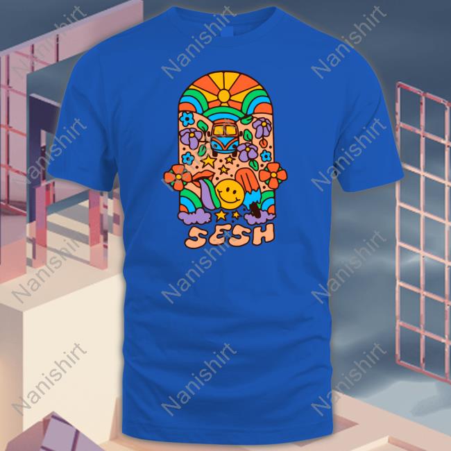Official The Sesh Flower Power Tee