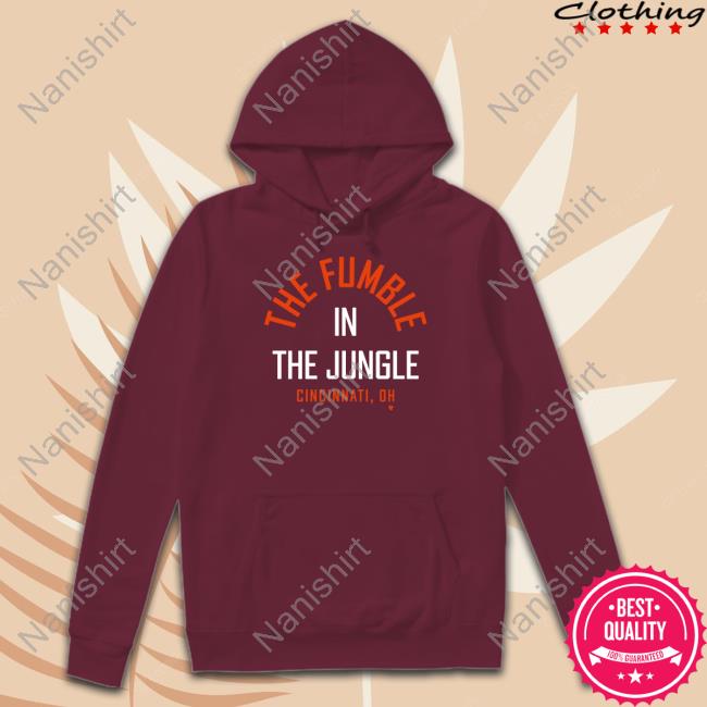 Official Breakingt The Fumble In The Jungle T Shirt The Fumble In The Jungle T Shirts