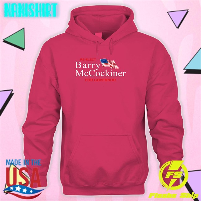 Re-Elect Barry Mccockiner For Governor Long Sleeve Shirt Shitheadsteve Shop Re-Elect Barry Mccockiner For Governor Tank Top