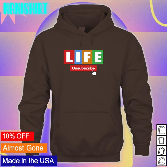 Unsubscribe Podcast Life T Shirt Bunkerbranding Unsubscribe Podcast Merch Unsubscribe Podcast Life T Shirt