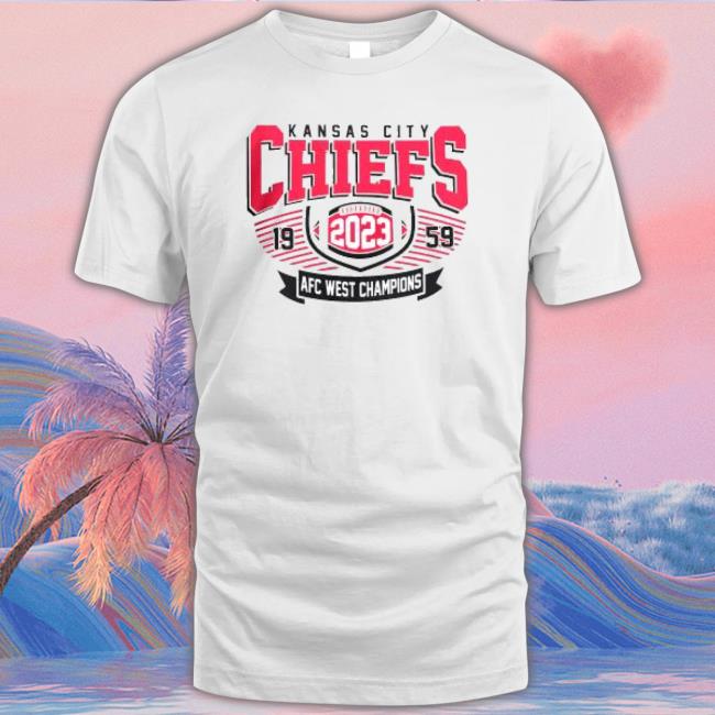 Kansas City Chiefs 59 19 Bengals 2022 Afc West Champions, 2023 Super Bowl T-shirt