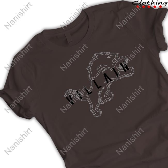 Official Brad Holmes Villain Detroit Lions Hoodie