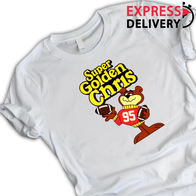 Awesome super golden Chris Jones football Tee Shirt