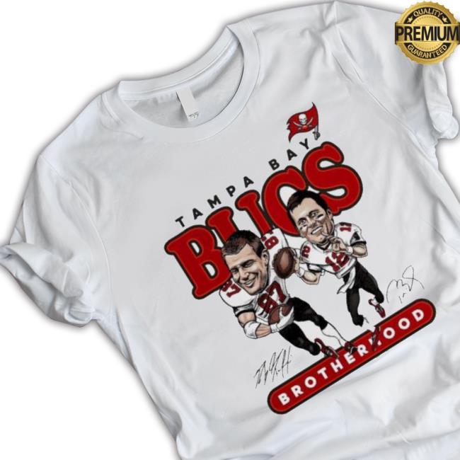 Rob Gronkowski & Tom Brady Tampa Bay Buccaneers Shirts Rob Gronkowski & Tom Brady Tampa Bay Buccaneers Hoodie