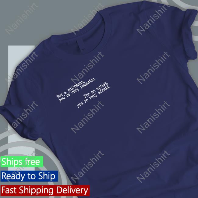 Policeman And Artist Long Sleeve T Shirt