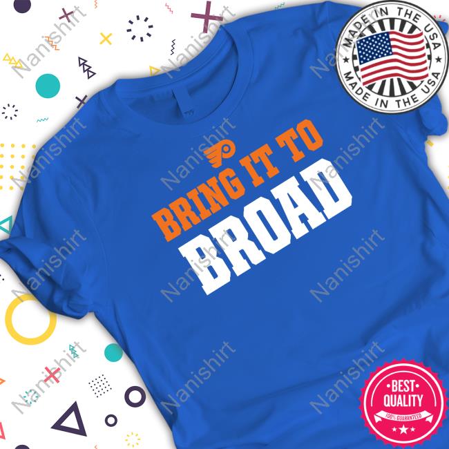 Ivan Provorov Philadelphia Flyers Bring It To Broad Tee Shirt