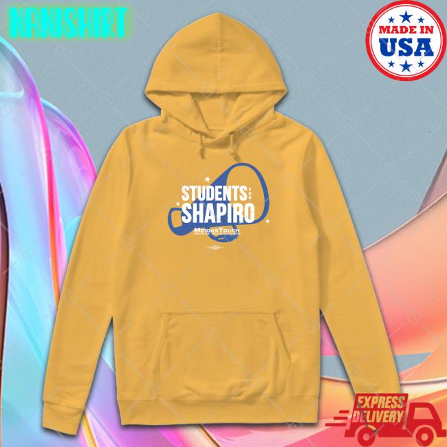 Students For Shapiro Tee Shirt Meidastouch Merch Students For Shapiro Long Sleeve T Shirt In Pennsylvania