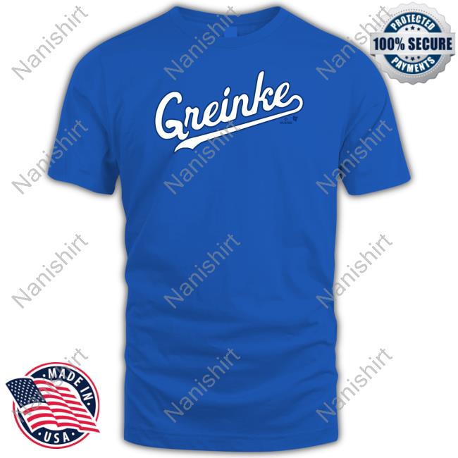 Zack Greinke Kansas City Text Shirt