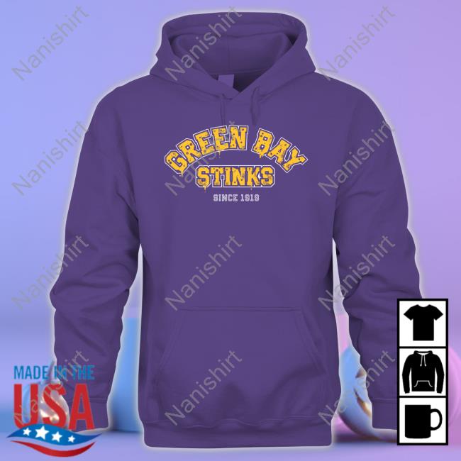 Official Green Bay Stinks Since 1919 Shirt