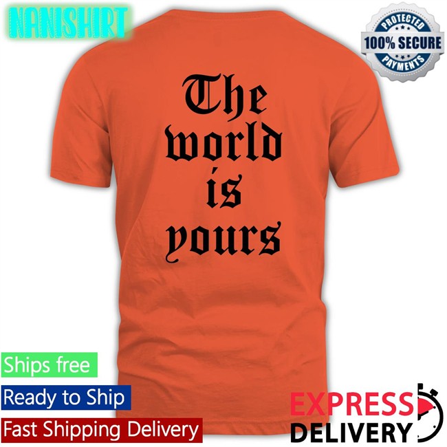 Dumas Rvng 2022 The World Is Yours Shirt Dumvsrevenge Merch Honey Ojukwu Dumas Rvng 2022 The World Is Yours Shirt Honey Ojukwu