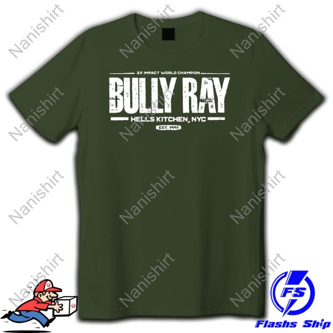 Official 2X Impact World Champion Bully Ray Hells Kitchen Nyc Est 1991 Cap