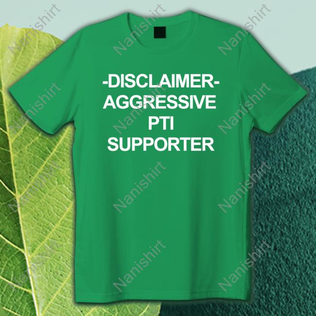 Disclaimer Aggressive Pti Supporter Shirt Waqas Amjad