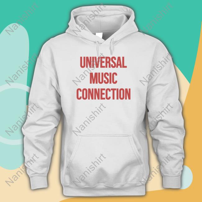 Universal Music Connections Tee Universal Music Connections Shirt White