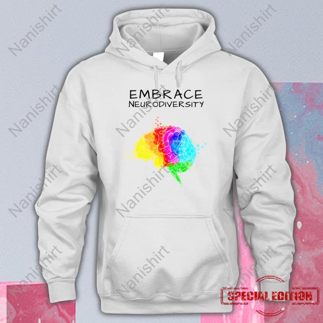 Official Black Embrace Neurodiversity Hoodie