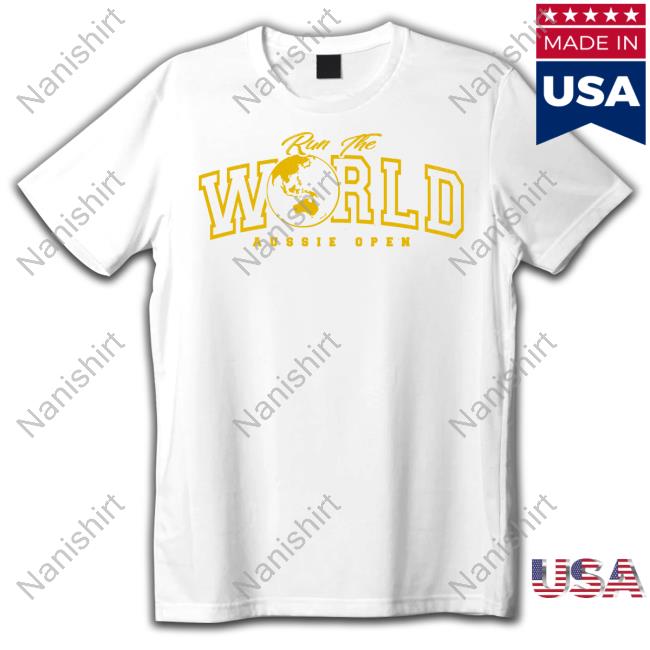 Official Run The World Aussie Open Shirt